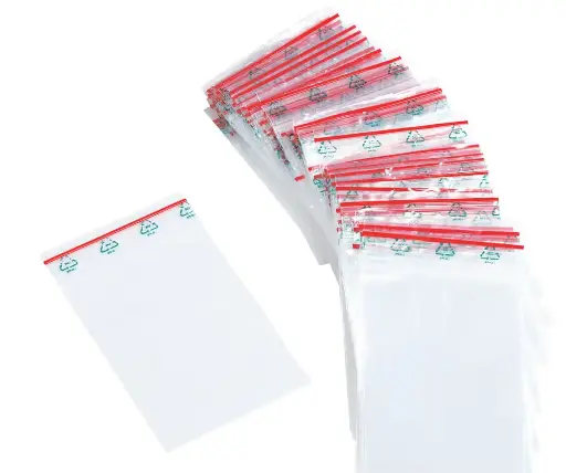 Asseviertüten (Kleine Zip-Beutel)