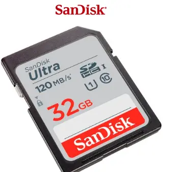 Speicherkarte 32GB (SanDisk SDHC-Card Ultra)