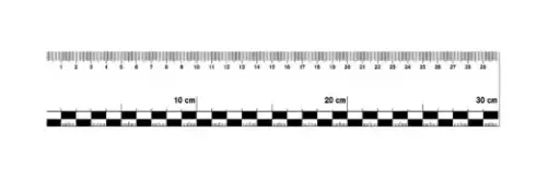 Magnetisches Messlineal 30 cm